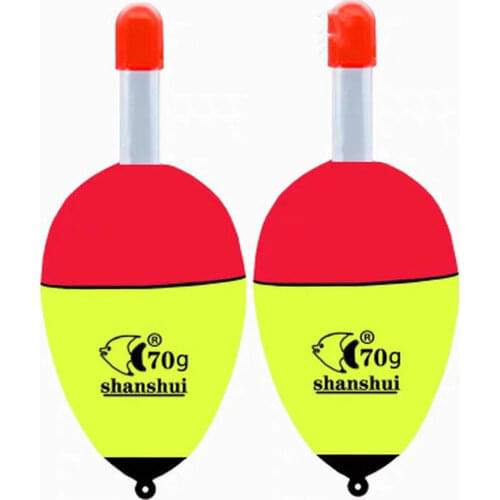 2PCS Fishing Float Top Quality EVA Luminous Float Fish Bait for Sea Fishing Carp Fishing Tackle Accessories Fishing Float Bobber