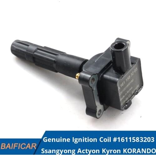 Baificar Brand New Genuine Ignition Coil #1611583203 For Ssangyong Actyon Kyron KORANDO-SPORTS E23 Petrol