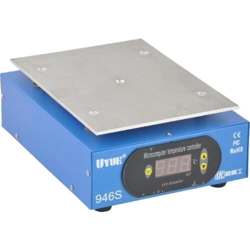 Preheat Station 220V 400W 140X200mm Preheater Digital Platform Heating Plate For Phone LCD Screen Separator Machine UYUE 946s