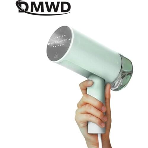 DMWD Household Handheld hanging Iron Portable Folding Steam Iron Electric Garment Steamer Mini Ironing Machine Fast Heat Travel