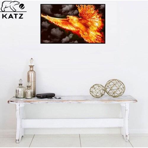 Phoenix Nirvana Diamond Painting Landscape Embroidery Crossing Diy Animal Diamond Mosaic Art Gift Cross Stitch Home Decoration