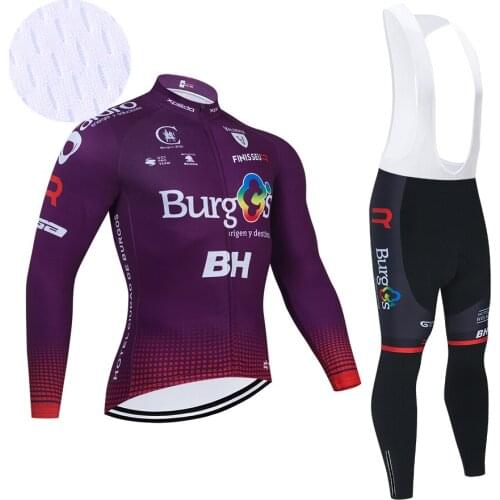 2021 Purple BH CYCLING JERSEY Bike Pants SPORTSWEAR Suit Ropa Ciclismo MEN Quick Dry LONG BICYCLING Maillot Clothing
