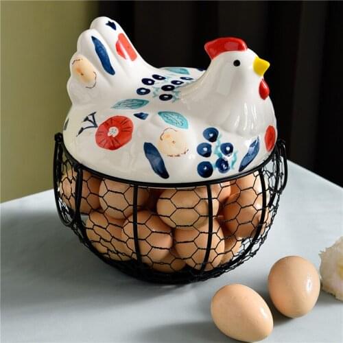 Storage baskets fruit basket toy storage Basket of eggs Egg basket Creative receive basket
