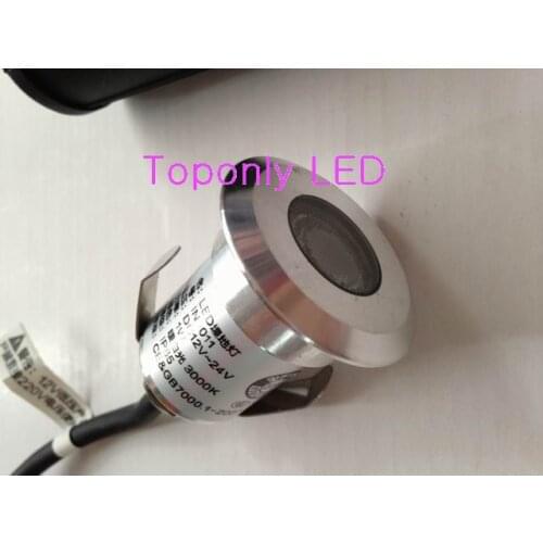 1w Epistar outdoor underground lamp high power led in-ground lighting DC12-24v life>50,000hrs CE&ROHS IP65 waterproof 50pcs/lot