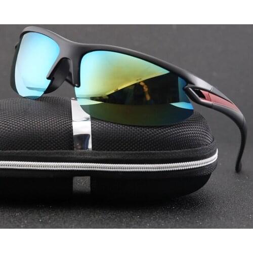 2021 Straight new fashion sunglasses sports riding glasses can be equipped with glasses box cloth