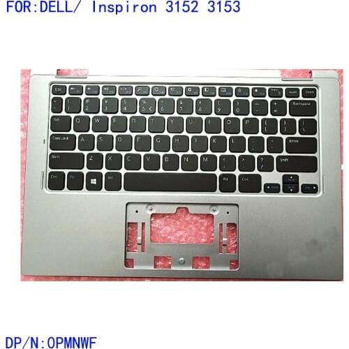 New for Dell Inspiron 11 3152 3153 palmrest US keyboard upper cover upper case 0PMNWF PMNWF