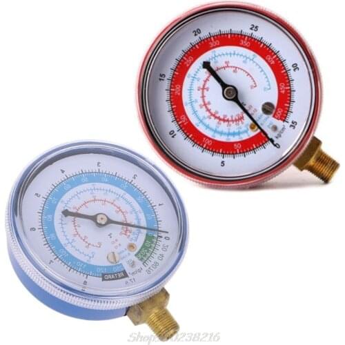 New Air Conditioner R410A R134A R22 Refrigerant Low Pressure Gauge PSI KPA Blue Jy20 20 Dropship
