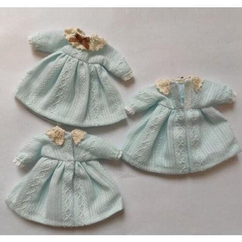 Ob11 vintage baby dress jumpsuit classic wind nap skirt gentle dreamland doll skirt clothes