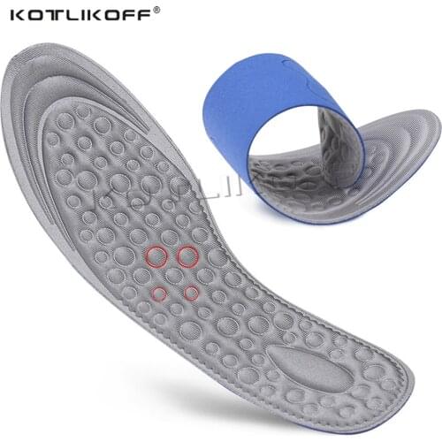 Unisex Ultra-thin Summer Sports Insoles Breathable Comfortable To Absorb Sweat Cushion Insole Insert Refreshing Feet Pads