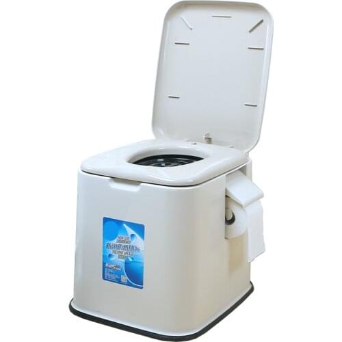 Creative Pedestal Pan Simple Household Moveable Toilet Portable Plastic Old People Potty Chair Convenient Pregnant Woman Stool