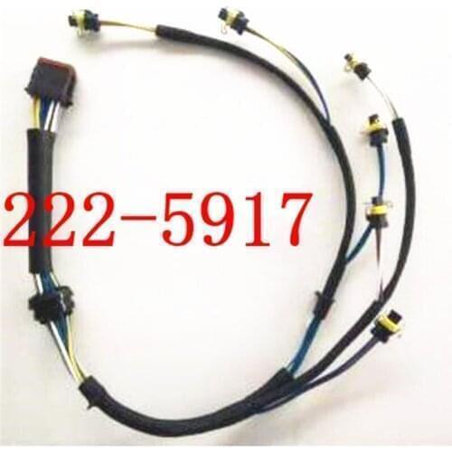 Fuel Injector Wire Harness 222-5917 2225917 for C7 Engine 324D 325D Excavator Wire Cable