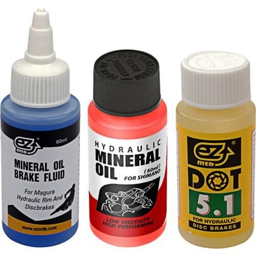 MTB Bicycle Brake Fluid Mineral Oil & DOT 5.1 Oil 60ml For Sram Hydraulic Disc Bleed Kit Tools Mountain Road Bikes Cycling Parts