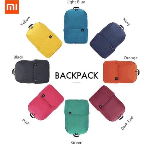 Xiaomi 7L 10L Waterproof Bag Backpack Women Men 10inch Laptop Bag Level 4 Water Repellent For Student Trave Camping