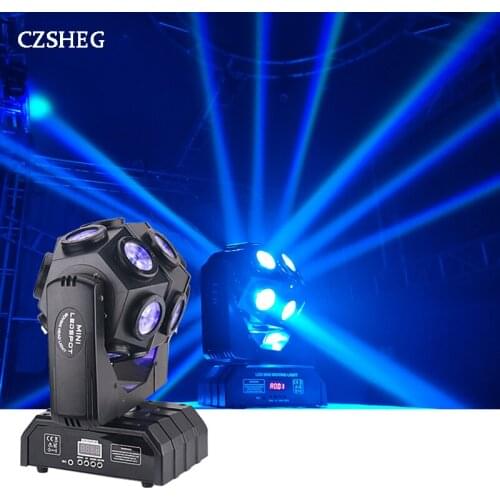 Rotating beam LED18pcs laser moving head light stage light DMX control dj disco ball Christmas show professional stage show