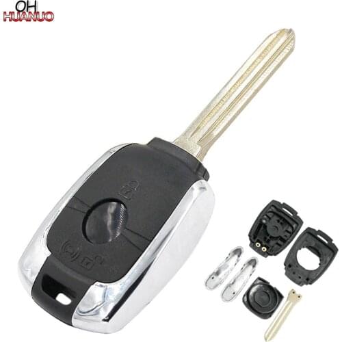 Replacement Shell Remote Key Case Blank Fob For Ssangyong Korando