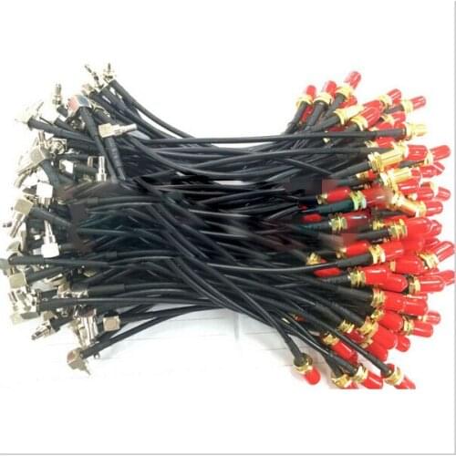 10pcs SMA Female to CRC9 Male Angle Head Pigtail,with 20cm RG174 Cable,SMAK to CRC9JW Single Pigtail Cable,Huawei Network Card