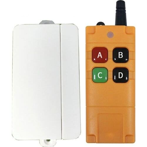 2000m AC 85V 220V 250V 4CH Wireless Remote Control LED Light Switch Relay Output Radio RF Transmitter And 315/433 MHz Receiver