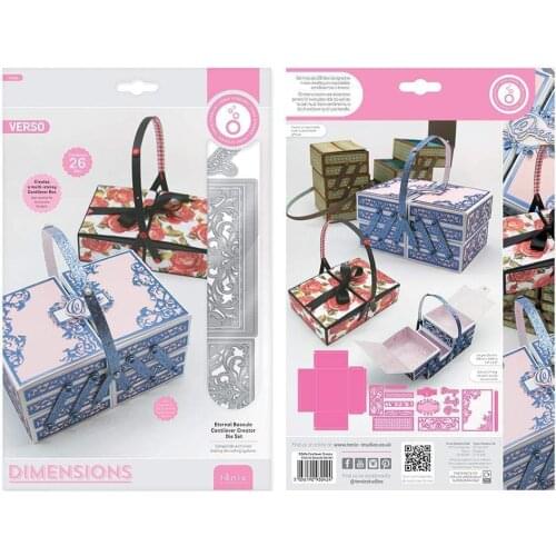 2021 AliliArts Metal Cutting Dies Cantilever Box diy Scrapbooking Photo Album Decorative Embossing PaperCard Crafts Die