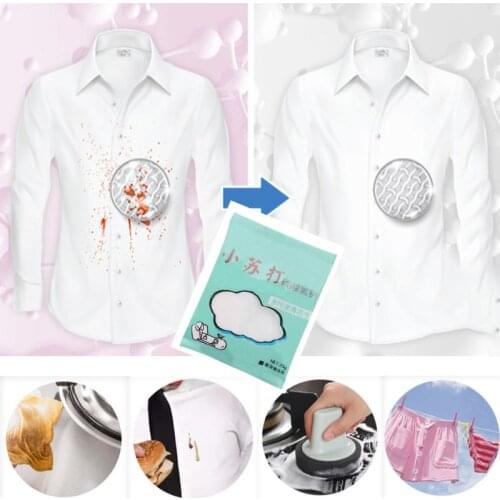 25g Decontamination Baking Kitchen Cleaner Powder Remove Stains Sodium Bicarbonate Detergent Household Cleaning K0AB