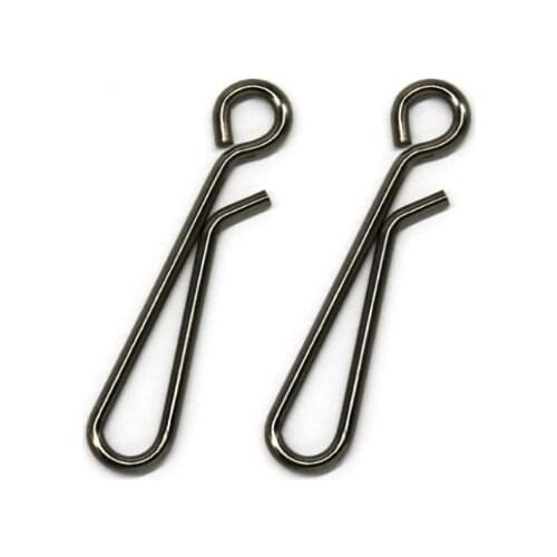 50Pcs/Lot Stainless Steel pin Hanging Snap Tackle Tools connector pin brooch fishing swivels Accessories tackle fishhooks 6025