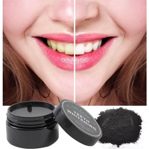 Activated Carbon Teeth Whitening Organic Natural Bamboo Charcoal Toothpaste Powder Wash Your Teeth White Effectively