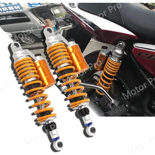 360mm/14' Motorcycle Adjustable Rear Shock Absorbers Suspension For SE Street Twin T100 T120 Nitrogen Charged