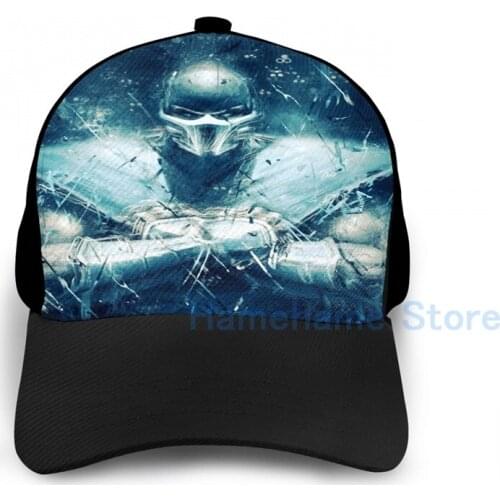 Fashion Sub Zero Basketball Cap men women Graphic print black Unisex adult hat
