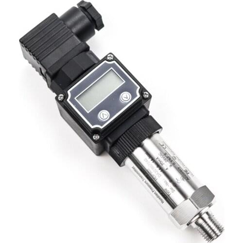 Digital display pressure transmitter CE certificated piezoresistive air absolute customized IP65 pressure transmitter for oil