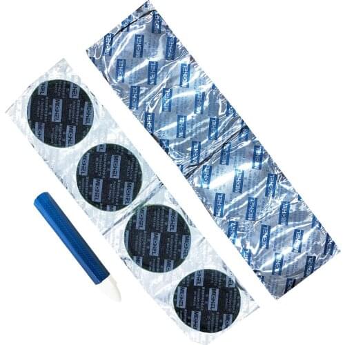 Tire repair tool Auto tire outer tire vacuum tire cold repair film inner tire shear easy paste 50mm 64 PCS