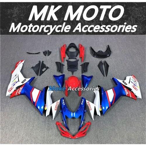 Motorcycle Fairings Kit Fit For gsxr600/750 2011 2012 2013 2014 2015 2016 2017 2018 L1 Bodywork Set Blue Black White Blue Red