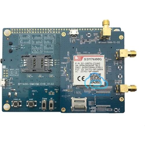 New Original SIMCOM SIM7600 series SIM7600A SIM7600E SIM7600SA SIM7600G SIM7600NA Evolution Kit development board