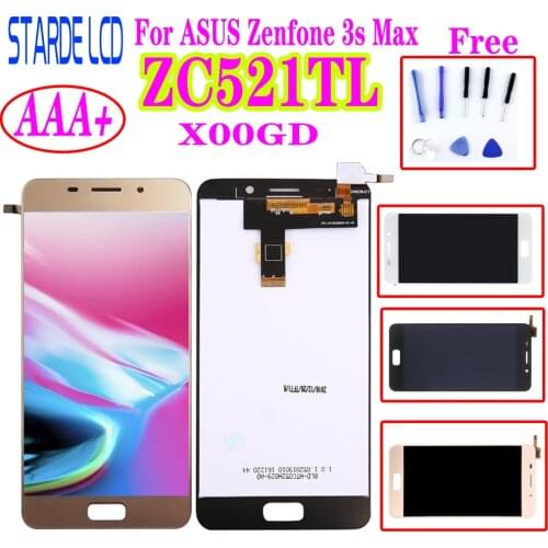 Original LCD For ASUS Zenfone 3s Max X00GD ZC521TL LCD Display Touch Screen Digitizer Assembly Screen Replacement