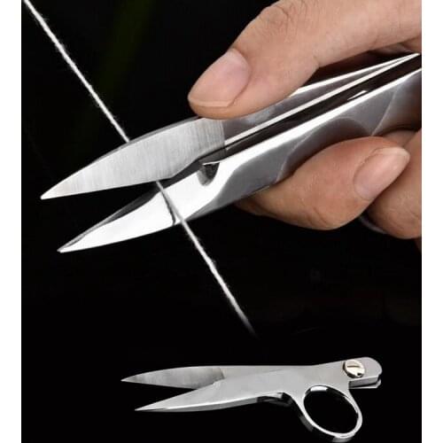 Outdoor Multi-function EDC Tools Stainless Steel Small Scissors Camping Personal Emergency Survival Decomposable Hunting Tools