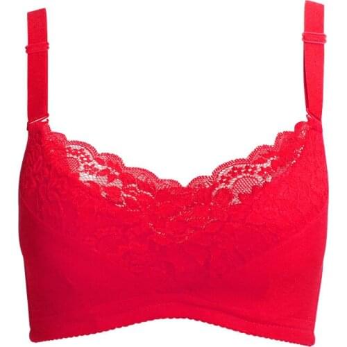 H4712 Women Special Bra Underwear After Breast Cancer Surgery Comfortable Breathable No Steel Ring Can Put Fake Breast Lace Bras