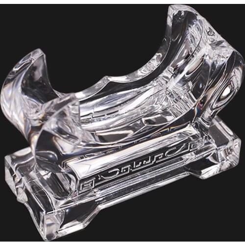 1pcs Tattoo Machine Pen Holder Acrylic Transparent Display Stand Permanent Makeup Accessory Tool