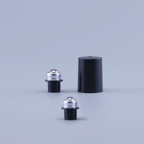 100pcs 16DIN Factory direct high quality aluminum alloy roller ball cap accessories for 5ml 10ml essential oil roll on bottle