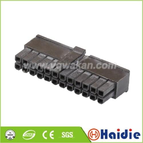 2sets 24pin auto wiring harness plug cable electric plug connector 43025-2400