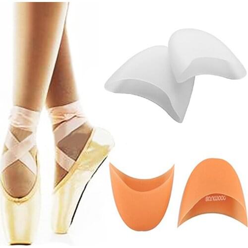 2016 Womens Girls Professional Soft Ballet Pointe Silicone Gel Toe Dance Shoe Pads 9IJN