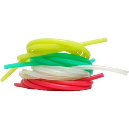 100mm Silicone Fuel Line Oil Tube Fuel Pipe Hose Dia.3mm x 5mm RC Accessories for Oil Can Oiler Fuel Tank RC Airplane Aircraft