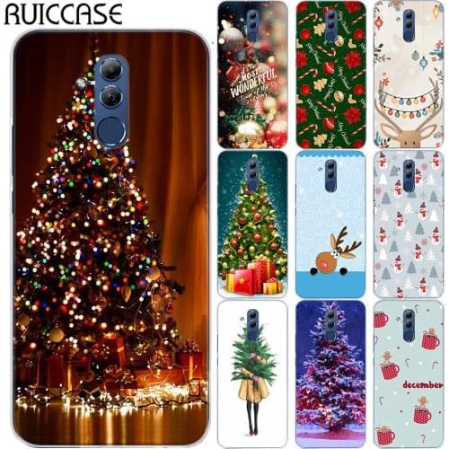Merry Christmas New Year Soft TPU Case Cover For Huawei Mate 30 20 10 Lite Pro Honor 9 10 20 Lite Pro 8X 9X Pro NOVA 4 3 3I
