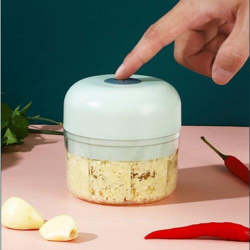 New Electric Garlic Masher Sturdy Durable Mini Crusher Chopper USB Charging For Crushed Garlic Crushed Ginger Crushed Fresh