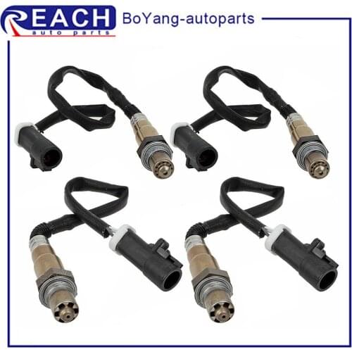 4 Wires Lambda O2 Oxygen Sensor Upstream Front Downstream for 1999-2003 Ford Windstar 3.8L 234-4401 234-4071 Car Replacement