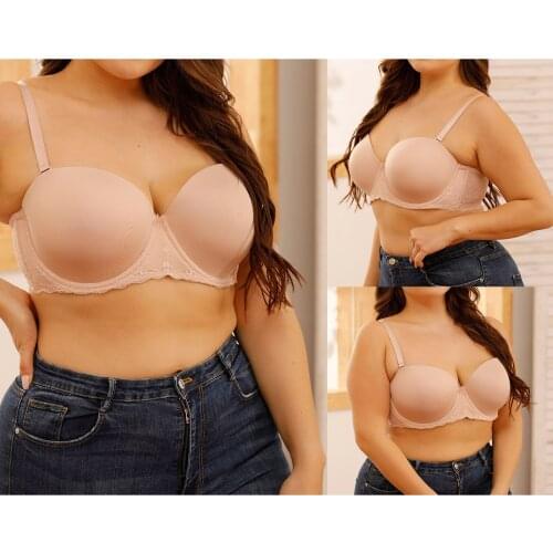 2021 Fashion Strapless Underwear Multiple Wear Method Plus Size Bra Dress Underwear Bra Foreign Trade Нижнее белье бюстгальтер