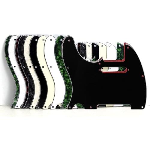 NEW Left Handed Pickguard Guitar Pick Guard Scratch Plate for TL Style Guitar, Black or White