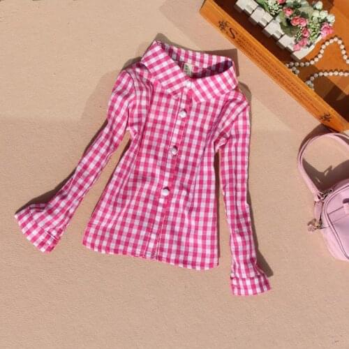 New 2019 Autumn Girl Blouses Children Clothing 100% Cotton Child Shirt School Girl Blouse Fashion Plaid Kids Clothes Age 2-16Y