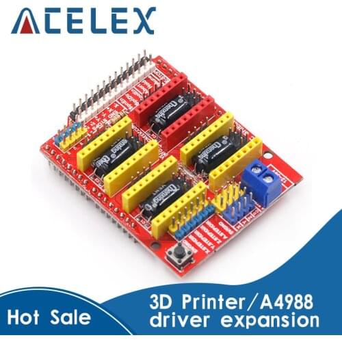 New cnc shield v3 engraving machine / 3D Printer / A4988 driver expansion board for Arduino