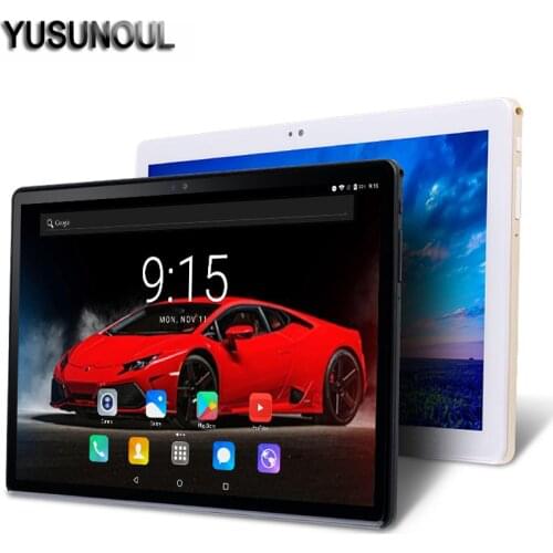 Fast For Videos/Games 3+32GB 4G LTE Google Play 10 inch Tablet Octa Core 1920 x 1200 IPS 2.5D Glass Android Tablet pc 10.1"+Gift