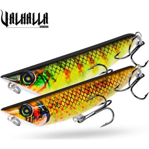 Popper Fishing Lures Fishing Tackle 9g-0.32oz/3.27"-83mm 6 color available With 6# Hooks VIB Baits 3D Eyes DW1148 Hard Bait Lure