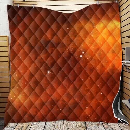 Drop Shipping Summer Bedding Quilt 3D Starry Sky Print Washable Adult Kids Bed Sheet Sofa Cover Bedspread Throw Blanket