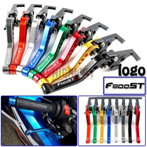 Motorcycle Brake Handle Bar Lever CNC Aluminum Short Adjustable Brake Clutch levers For BMW F800ST F 800 ST 2006-2015